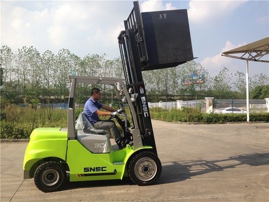 3 Ton SNSC Forklift Lift Trucks 3000kg Diesel Forklift Truck For Sale