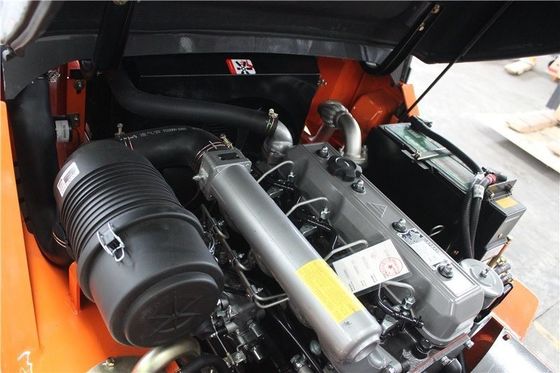 3.5T Small Diesel Forklift Orange Diesel Engine Forklift Japan Isuzu Engine