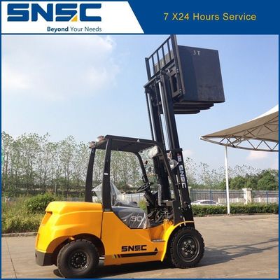 3000kg Diesel Counterbalance 5000mm Lift Diesel Powered Forklift