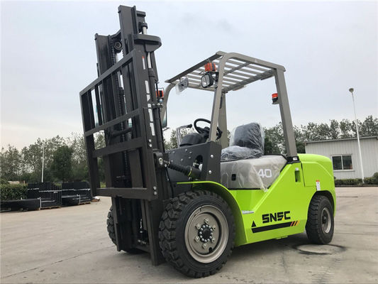 4 Ton Diesel Forklift 4000kg Diesel Powered Forklift 3m To 6m Lifting Height