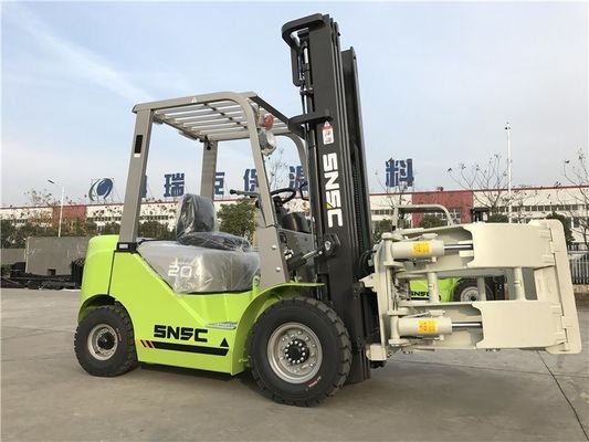 2000kgs Diesel Forklift Truck Customized 2 Stage / 3 Stage Mast