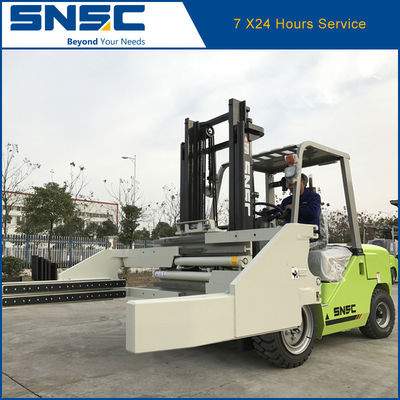 Green Forklift Diesel 5 Ton SNSC 4000kg Load  Diesel Counterbalance