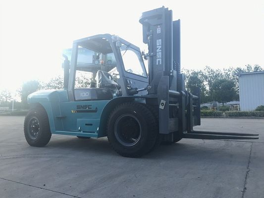 Customized 10 Ton Diesel Forklift 3000mm-6000mm Lift Height