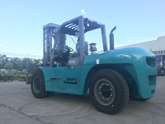 Customized 10 Ton Diesel Forklift 3000mm-6000mm Lift Height