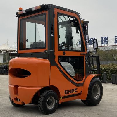 3.5 Ton Diesel Forklift Lift Trucks SNSC Forklift 3000mm-5000mm Lift Height