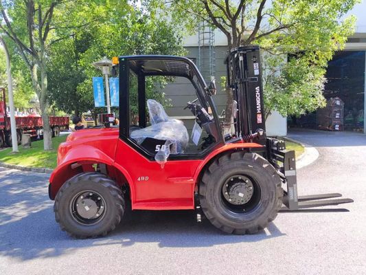 5000kg Load Diesel Engine Forklift 4m 4.5m 4.8m 5m Lifting Height