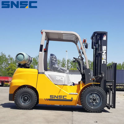 3T Natural Gas Propane Forklift Heavy Duty LPG Powered Forklift SNSC