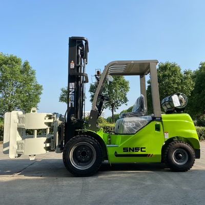 Natural Gas Forklift 3ton LPG Dual Fuel Forklift Truck Heavy