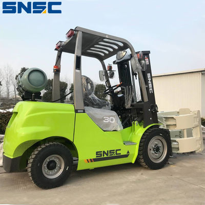 Natural Gas Forklift 3ton LPG Dual Fuel Forklift Truck Heavy