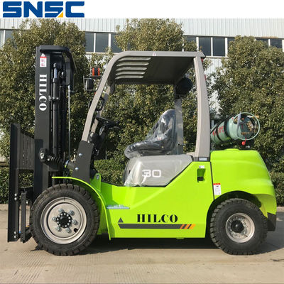 3m To 7m Reach SNSC LPG Gas Forklift 3 Ton LPG Counterbalance Forklift