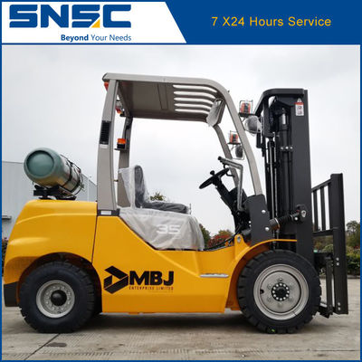 Japan NISSAN K25 Gasoline Forklift SNSC LPG Counterbalance Forklift
