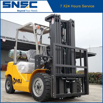 Japan NISSAN K25 Gasoline Forklift SNSC LPG Counterbalance Forklift
