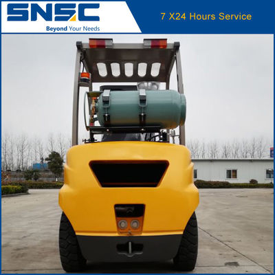 Japan NISSAN K25 Gasoline Forklift SNSC LPG Counterbalance Forklift