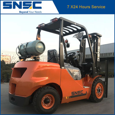 Japan NISSAN K25 Gasoline Forklift SNSC LPG Counterbalance Forklift