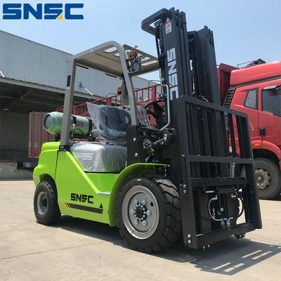SNSC Gasoline Powered Forklift 3.5 Ton Forklift Lift Trucks