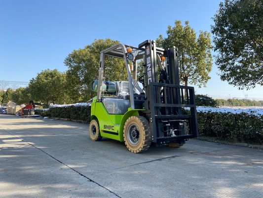2 Ton LPG Gas Forklift 3000mm-7000mm Lifting Dual Fuel Forklift