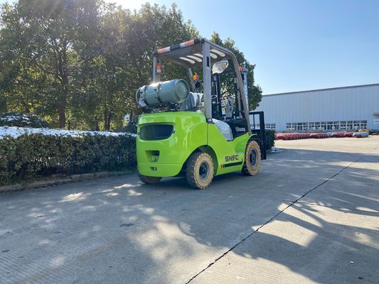 2 Ton LPG Gas Forklift 3000mm-7000mm Lifting Dual Fuel Forklift