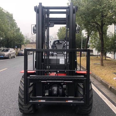 3.5 Ton 4x4 Forklift Small Rough Terrain Forklift FD35 Diesel Engine