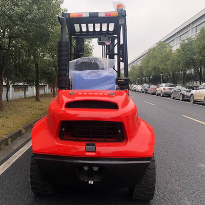 3.5 Ton 4x4 Forklift Small Rough Terrain Forklift FD35 Diesel Engine