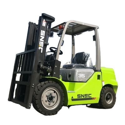 Side Shifter 4x4 Forklift YUNNEI Engine 3500kg Small Off Road Forklift