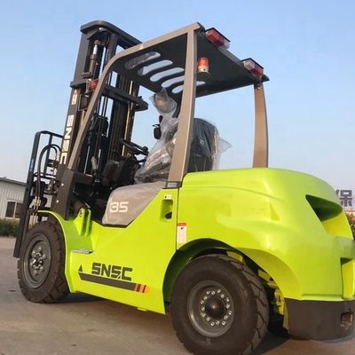 Side Shifter 4x4 Forklift YUNNEI Engine 3500kg Small Off Road Forklift