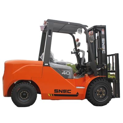 Diesel Rough Terrain Fork Lifts 3 Stage Mast Off Terrain Forklift
