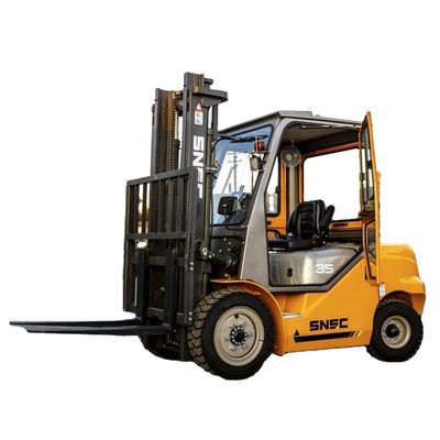 3.5 Ton Rough Terrain Forklift Duplex Triplex Mast Diesel Forklift