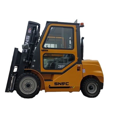 3.5 Ton Rough Terrain Forklift Duplex Triplex Mast Diesel Forklift