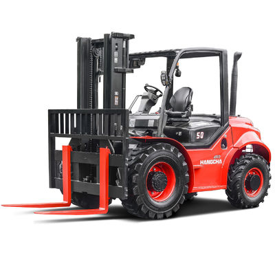 SNSC 5 Ton Rough Terrain Forklift Manufacturers 2WD 4WD 5000KGs Load