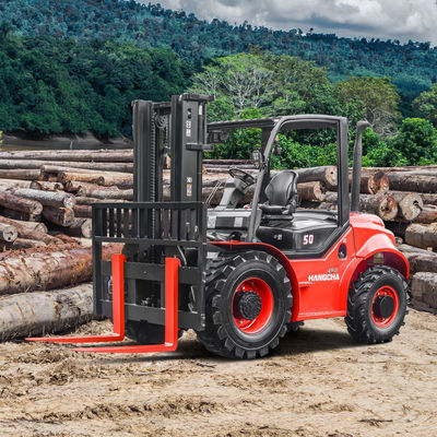SNSC 5 Ton Rough Terrain Forklift Manufacturers 2WD 4WD 5000KGs Load