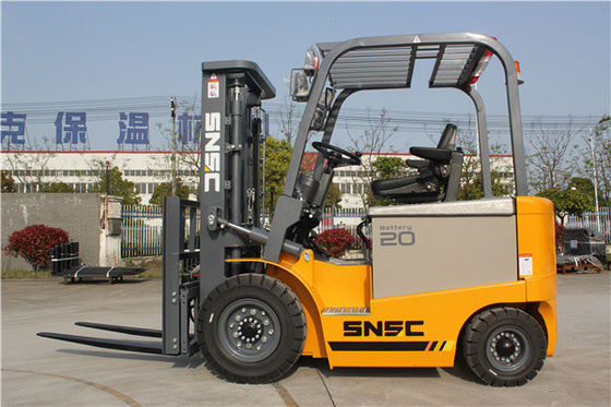 1T 2T 5T FB20 Full Electric Forklift With AC Motor Red Yellow Green
