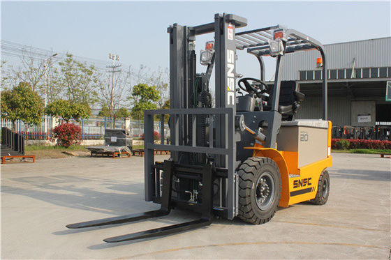 1T 2T 5T FB20 Full Electric Forklift With AC Motor Red Yellow Green