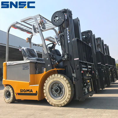 2.5ton Electric Forklift Lift Trucks SNSC Electric Counterbalance Forklift