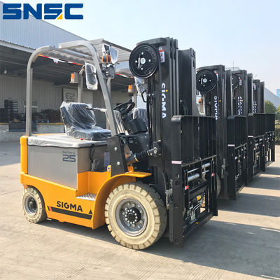 2.5ton Electric Forklift Lift Trucks SNSC Electric Counterbalance Forklift