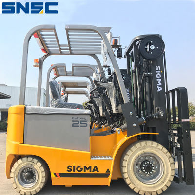 2.5ton Electric Forklift Lift Trucks SNSC Electric Counterbalance Forklift