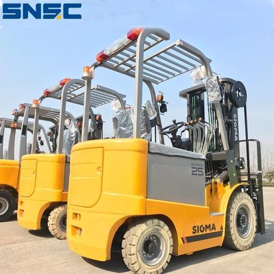 2.5ton Electric Forklift Lift Trucks SNSC Electric Counterbalance Forklift