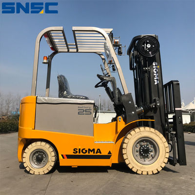 2.5ton Electric Forklift Lift Trucks SNSC Electric Counterbalance Forklift