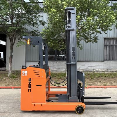 SNSC 2000kg Electric Reach Truck AC Motor With Triplex 7.5m Mast