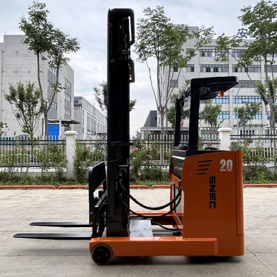 SNSC 2000kg Electric Reach Truck AC Motor With Triplex 7.5m Mast