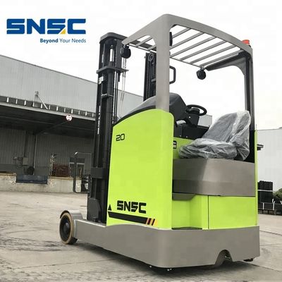 1.6 Ton 2 Ton Reach Truck Electric SNSC Forklift With Pneumatic Standard Tire