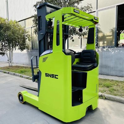 Green Electric Reach Forklift Montacargas Forklift Lift Height 6m 8m 10m 12m