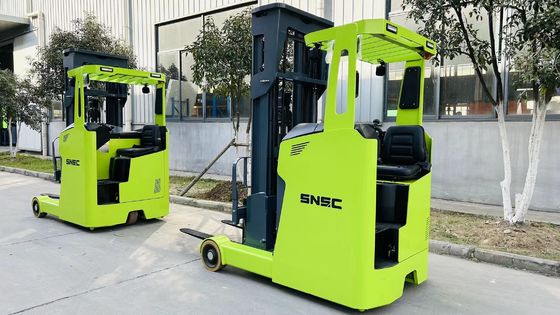 Green Electric Reach Forklift Montacargas Forklift Lift Height 6m 8m 10m 12m