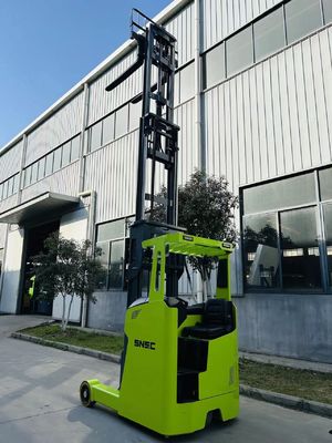 Green Electric Reach Forklift Montacargas Forklift Lift Height 6m 8m 10m 12m
