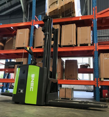 Warehouse Powered Pallet Stacker 2 Ton Counterbalance Stacker