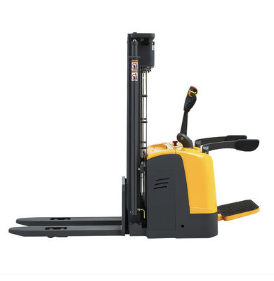 Apaidor Rider Counterbalance Pallet Stacker 2000kgs 6000lbs Powered Stacker Truck