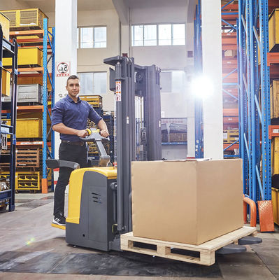 Apaidor Rider Counterbalance Pallet Stacker 2000kgs 6000lbs Powered Stacker Truck
