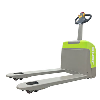Lithium Battery Powered Pallet Jack 1.5ton Electric Pallet Truck Green