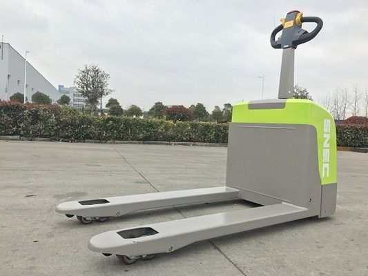 Lithium Battery Powered Pallet Jack 1.5ton Electric Pallet Truck Green