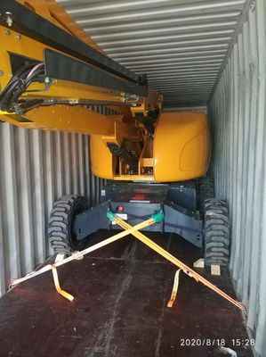 SNSC Telescopic Boom Lifts Telescoping Man Lift For Construction