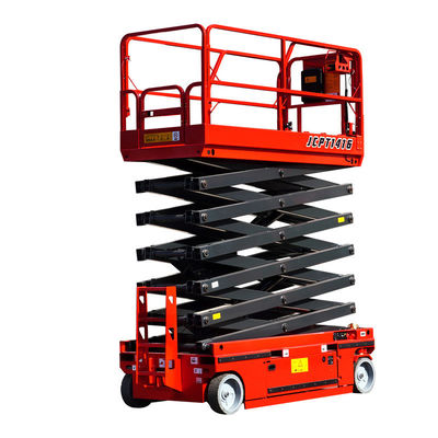 6m 8m 10m Self Propelled Electric Scissor Lift Aerial Working Platform 230kg Load